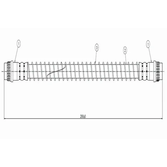 FREN HORTUMU ARKA (RENAULT 9 84-88 / CLIO 90-/ CITROEN AX4×4 91-96)