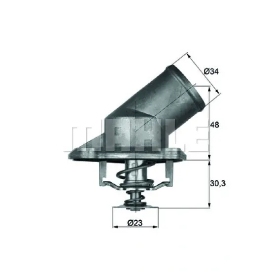 TERMOSTAT 92°C (OPEL ASTRA G-H CORSA D 1.2 1.4)