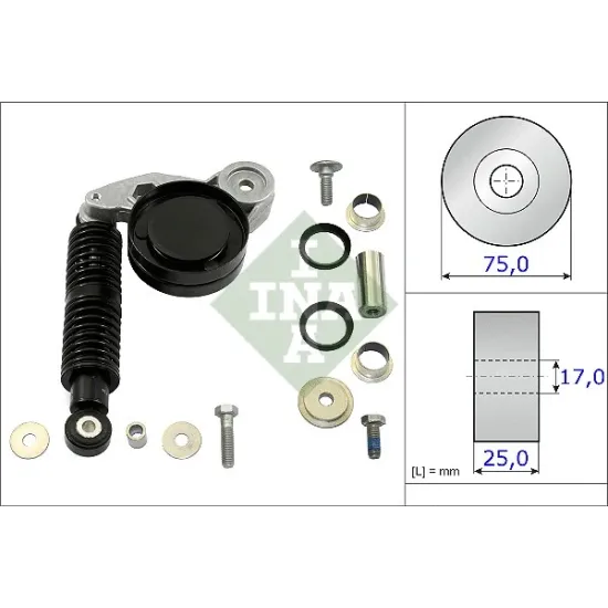 V KAYIS GERGISI-KOMPLE (VW PASSAT 97-05 AUDI A4 98-08 A6 98-05 SKODA SUPERB 02-08) AFB-AKN