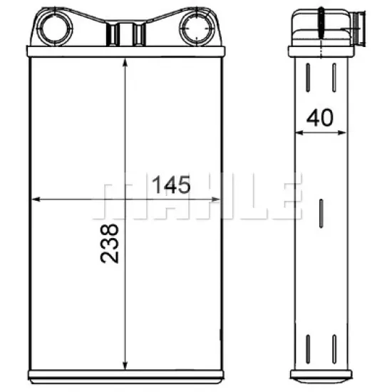 KALORIFER RADYATORU A4 1,6 1,8 00>05