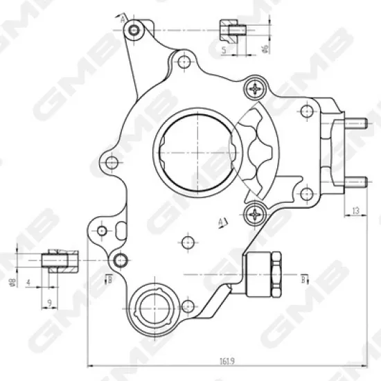 YAG POMPASI HONDA JAZZ 02/ 1400cc / L13A1