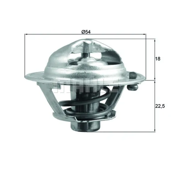 TERMOSTAT 85°C (HYUNDAI ACCENT ERA 1.5 CRDI 06/ I20-I30 1.4CRDI 1.6CRDI GETZ 1.5CRDI / KIA CEE'D CERATO 1.6CRDI -12)