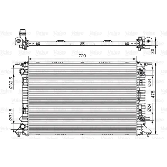 SU RADYATORU-OTOMOTIK SANZUMAN (AUDI A4 08-16 A5 10-17 Q5 09-17)