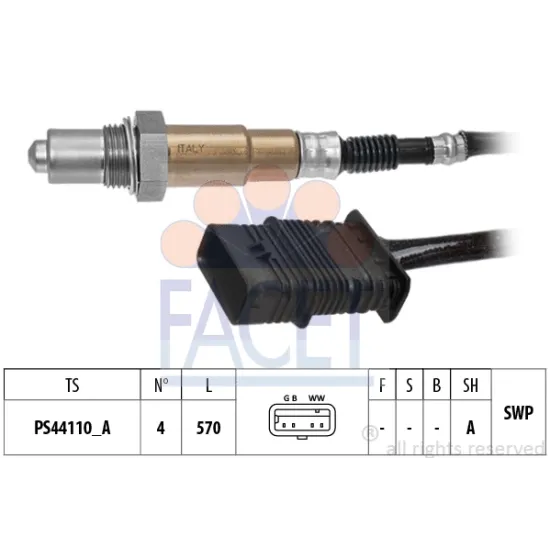 OKSIJEN SENSORU BMW F20 F23 F30 F80 F34 F33 F83 F36 F10 F11 X1 X3 X4 X5 Z4