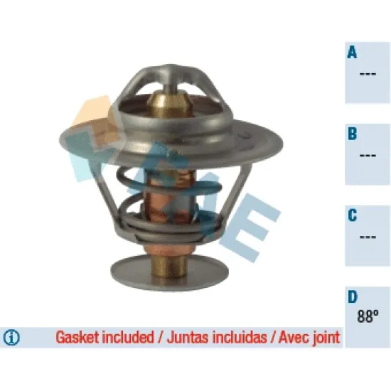 TERMOSTAT 88°C DISCOVERY I 89>98 2.5 TDI PRIMERA 2.0 91> 97