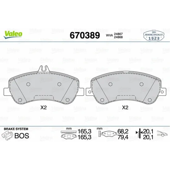 FREN BALATASI ON- MERCEDES GLK200 2010- MERCEDES GLK250 2008- MERCEDES GLK350 2008-