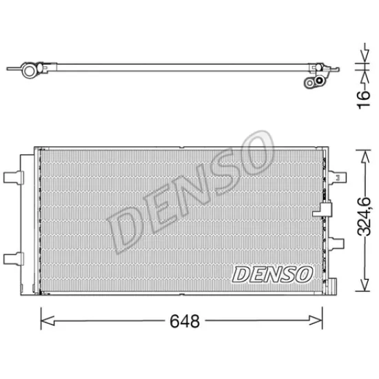 KLIMA RADYATORU AUDI A6 11-18 A7 11-14