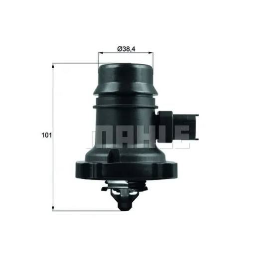 TERMOSTAT 103°C (OPEL CORSA D-E 1.2 1.4 / CHEVROLET AVEO 1.2 1.4 - CRUZE 1.4)