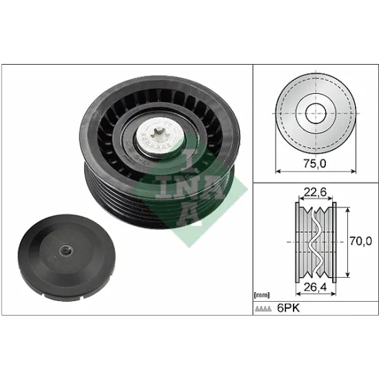 V KAYIS GERGI RULMANI ( BMW Z4 ROADSTER (E85) 2.2 i 02-05)