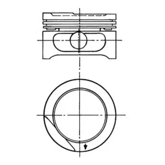 PİSTON SEGMAN 0.50 ASTRA F 1.6 8V C16SE ADET 79.5mm