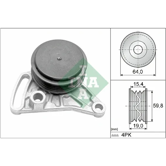 KLIMA KAYIS GERGISI (VW PASSAT 97-05 AUDI A4 95-05 A6 96-05 SKODA SUPERB 02-08)