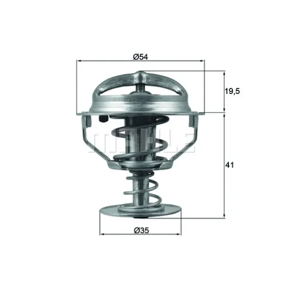 TERMOSTAT 82C FORD FIESTA 1.3 98>01 KA 98>01