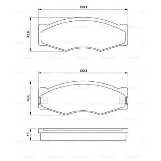 BALATA FREN ON-(NISSAN D21 1990/1997/D22 1998/2002 )