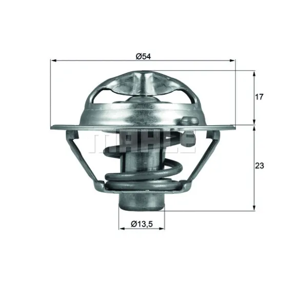 TERMOSTAT 82°C 11> ACCENT-ELANTRA-i20-i30-CERATO-CEED 