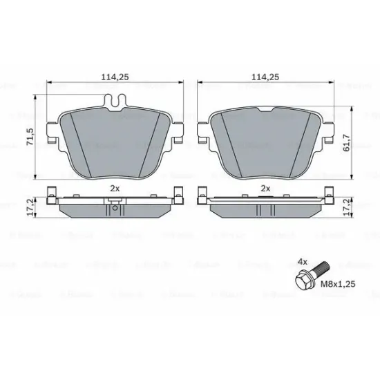 FREN BALATA ARKA 17> E-SERI(W213-S213-C238)-CLS