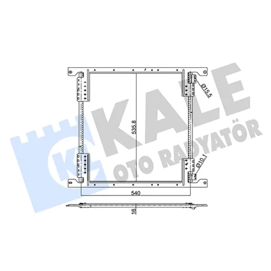 KLIMA RADYATORU AXOR 2523 2528 1998 2004 VE SONRASI