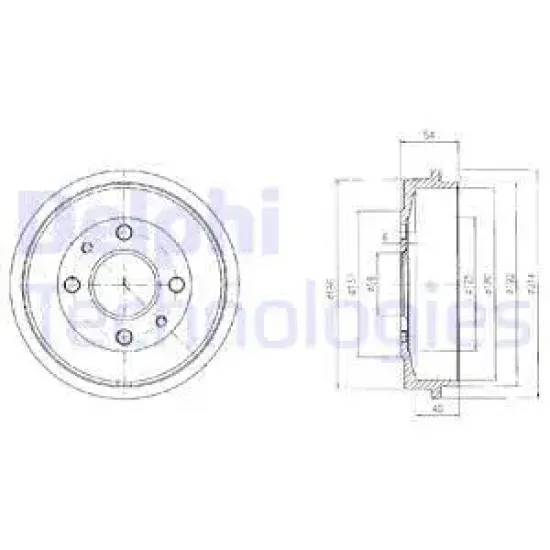 KAMPANA ARKA (FIAT GRANDE PUNTO 1.3-1.4 )