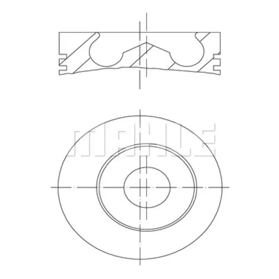 MOTOR PISTON+SEGMANI ( RIKEN ) 82,50+0,50mm CAP TRANSIT CONNECT 1.8 TDCI RWPA-RWPC-RWPD 4 SIL. DIZEL 1753CC-70 KW (90 PS)