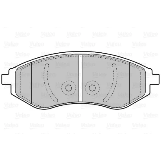 BALATA FREN ON- ( CHEVROLET KALOS 02/10 / AVEO 05/10 / LACETTI 05-13 1.4-1.6-1.8 / REZZO 1.6-2.0 05- / DAEWOO ESPERO C 95-99 / LANO