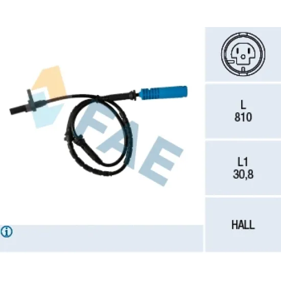 ABS SENSORU ON BMW E65 03-09