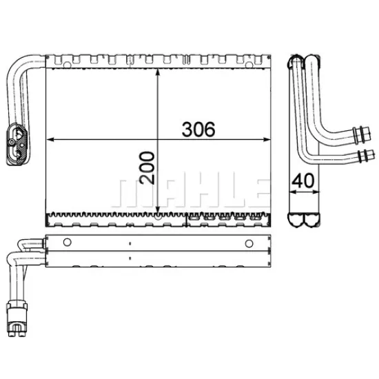 KLIMA RADYATORU (KONDENSER) 08> C-SERI (W204) E-SERI (W212-S212)