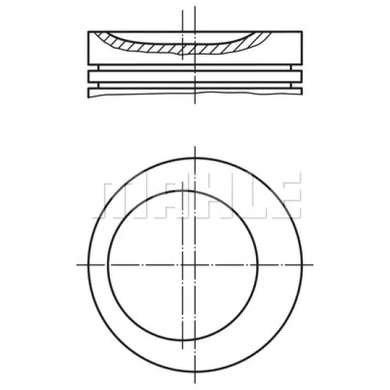 PISTON + SEGMAN 84.00mm BMW M40 E30 E34