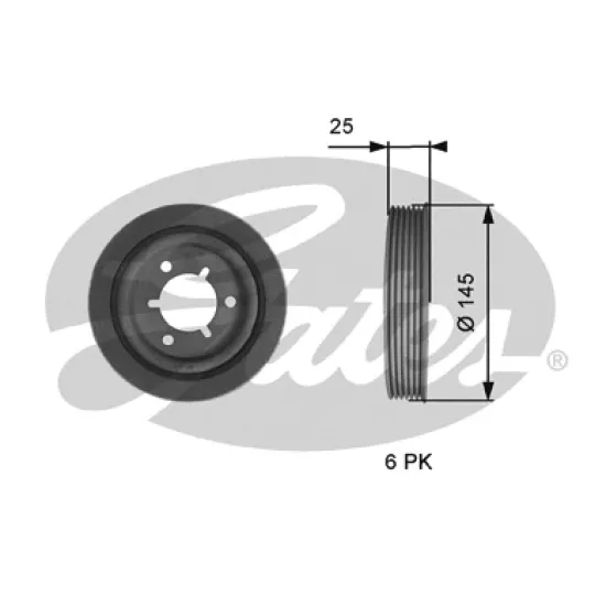 KRANK KASNAGI ( PEUGEOT 1.4 206 PARTNER 96-15 / CITROEN BERLINGO 96-11 NEMO 08-/ / FIAT FIORINO 1.4 )