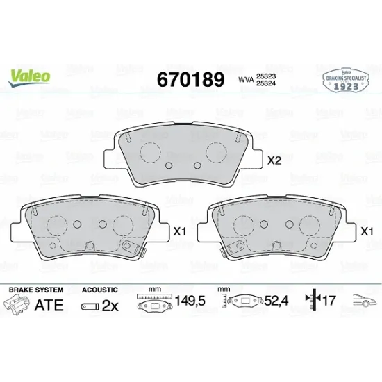 FREN BALATASI ON FIAT PANDA 312 0.9-1.2-1.3JTD 0212-LANCIA YPSILON 11-