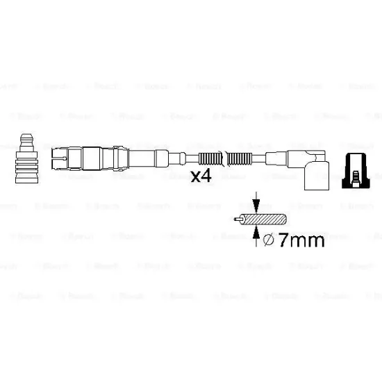 BUJI KABLO SETI ( BMW M43-N42 / E46 )