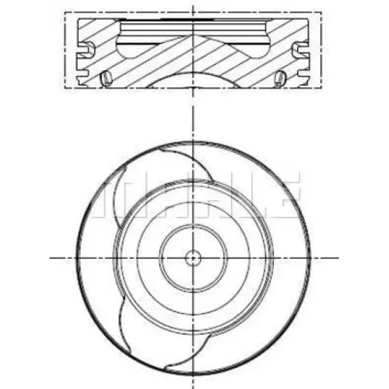 PISTON+SGM (ADET) STD 13> A-SERI (W176) B-SERI (W246-W242) *K9K* *76*