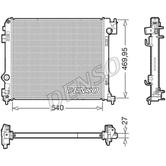 RADYATOR 14> X-TRAIL 1.6dci