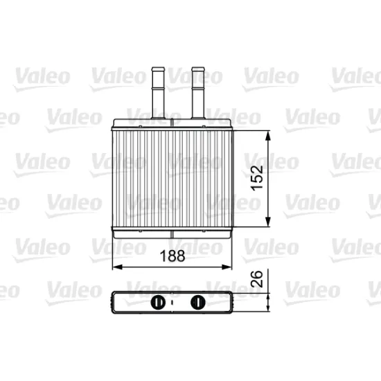 KALORİFER RADYATÖRÜ CHEV AVEO // DAEWOO KALOS 09/02