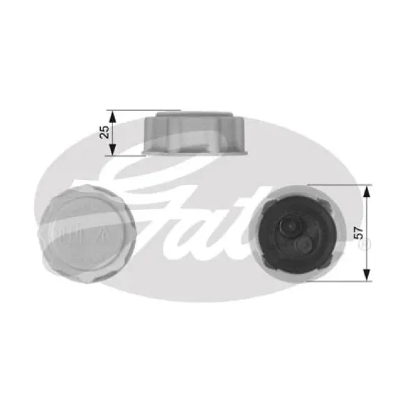 YEDEK SU DEPO KAPAK ( FORD ESCORT FOCUS 98- CONNECT 02- )