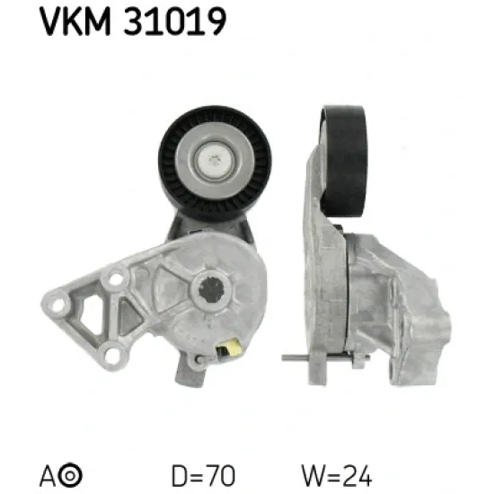 V KAYIS GERGISI-KOMPLE (VW GOLF 98-06 TRANSPORTER 03-15 AUDI A3 97-03 SEAT LEON 00-06) AXB-ASZ