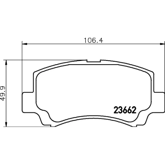 FREN BALATA ON 98-01 SUZUKI WAGON