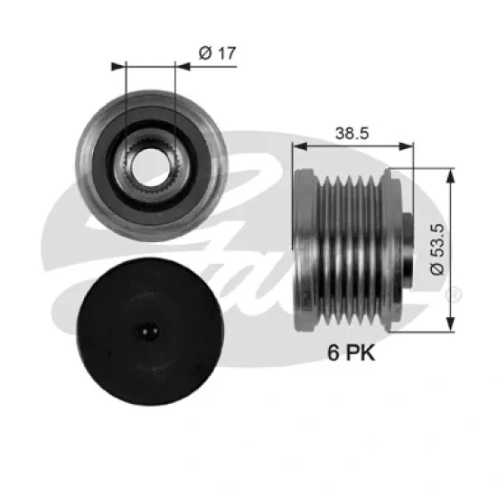 ALTERNATOR KASNAGI (BMW 3.16 1.6 )