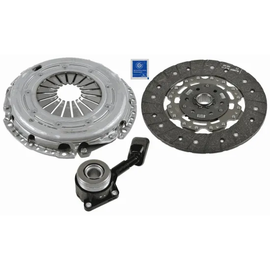 DEBRİYAJ SETİ+DEBRİYAJ BİLYA 3S71 7A564 AF İLE (FORD MONDEO/SMAX/CONNECT/VOLVO S60-S80-V60-V70 1,6 TDCİ (SOHC 115 PS 11-15 )