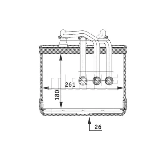 KALORIFER RADYATORU 03> 7-SERI (E65-E66-E67)