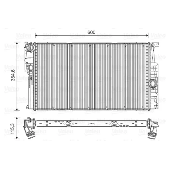 RADYATOR BMW SERISI 1/3 06/11 F20-F30 OTOMO.