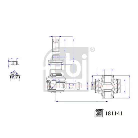 Z ROT ARKA R/L (TOYOTA COROLLA 1.6 VVTI-1.8 HYBRID 2019-/ / CH-R 1.2-1.8 HYBRID 2017-// YARIS 2020-/)