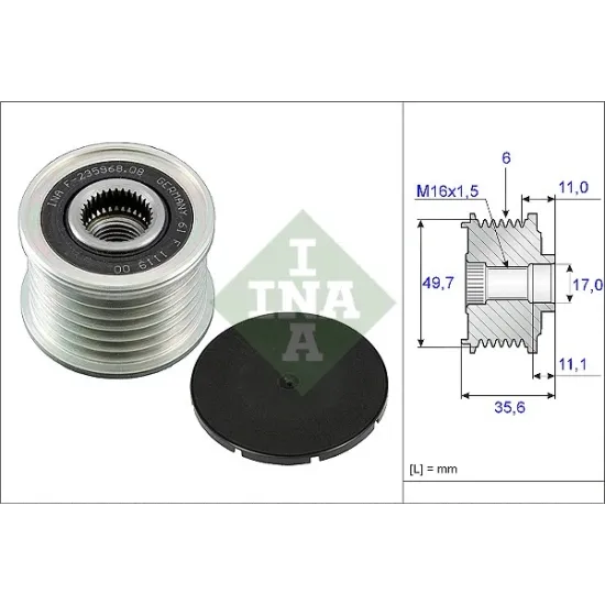 ALTERNATOR KASNAGI MERCEDES OM646 OM647 OM648 203-211-220 200/220/270/320Cdi