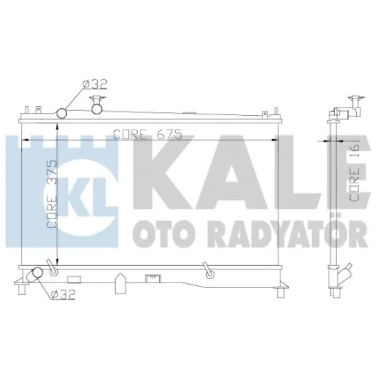 MOTOR SU RADYATORU MAZDA 6 1.8 2.0 2002-2007 OTOMATIK VITES