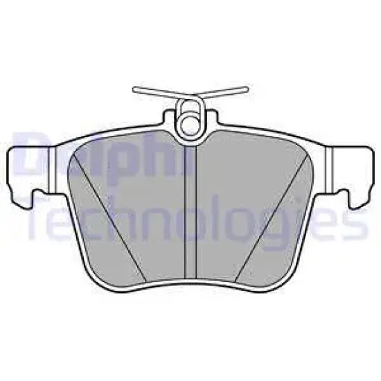 ARKA FREN BALATASI- (VW GOLF 13- PASSAT 14- AUDI A3 12- SEAT LEON 13- SKODA SUPERB 15-)