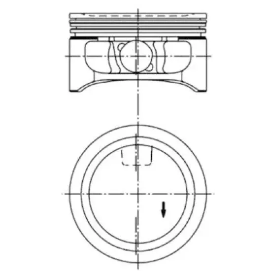 PİSTON SEGMAN 0.50 VECTRA C 2.2 16V Z22SE ADET 86.5mm