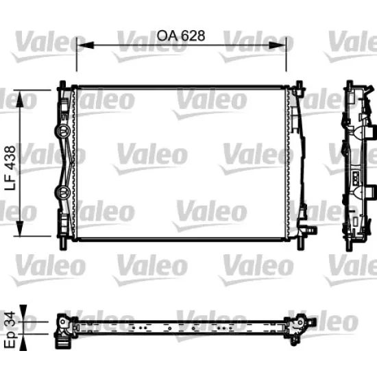 MOTOR SU RADYATORU NISSAN QASHQAI J10 2.0 DCI 2007-2013