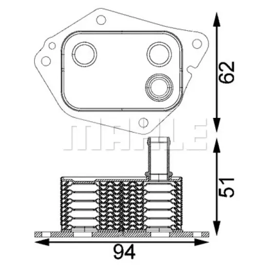 YAG SOGUTUCU 08-13 i20-i30 1.6crdi