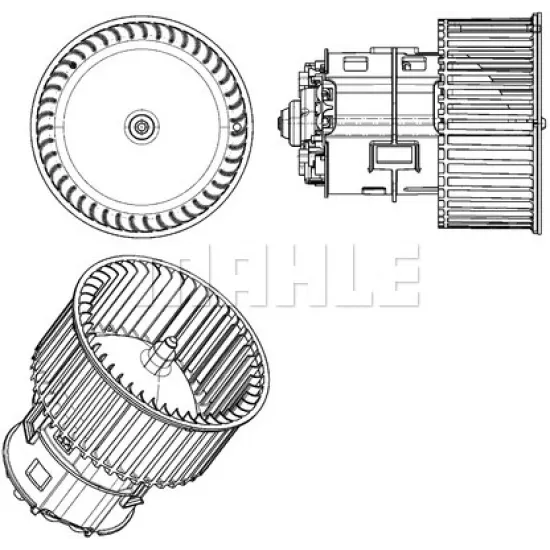 KALORIFER MOTORU 08> A4-A5-Q5 1.8tfsi-2.0tfsi-tdi-2.7tdi-3.0tdi