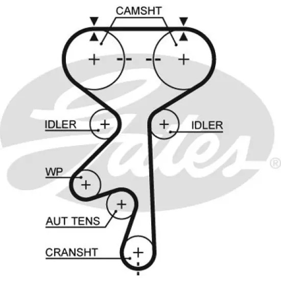 TRIGER KAYIS SETI ( OPEL ASTRA F 2.0 16V VECTRA A B CHEVROLET LACETTI 1.8 05 ) -X20XEV-X18XE