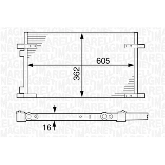 KLIMA RADYATORU (KONDENSER) 93-01 LAGUNA.I 1.6 16v-1.8-1.9dti-1.9dci-2.0-2.2