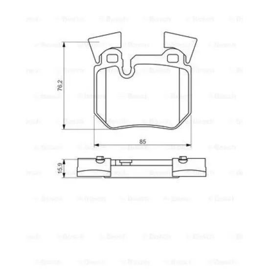 FREN BALATA ARKA 05> 1-SERI (E81-E87) 3-SERI (E90-E91)